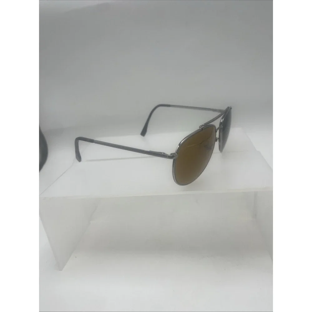 Lacoste Sunglasses FRAMES ONLY L177S 033 Aviator 57-15-140 Silver Brown 162